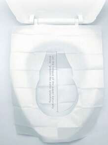 20/30/40/50/60/70/80/90/100 Pieces,10pcs/Pack Disposable Toilet Seat Covers, Water-Soluble Portable Toilet Seat Covers, Portable Travel And Business Toilet Cushions, Toilet Covers, Essential Accessories For Airplane Travel, Camping, Bathroom Accessories, Bathroom Supplies