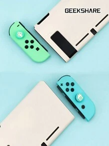 GeekShare 4 piezas Tapa de botón con diseño de casa de bosque compatible con Switch/OLED/Lite, no apto para Switch 2 - Multicolor - Ver 9