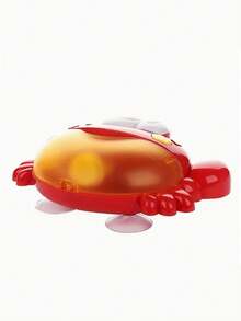 1 Box Of Crab-Shaped Bubble Maker Water Toy, Suitable For Teenagers To Play In Bathtub While Bathing - Red - View 5