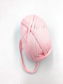 Hilo De Cinta Rosa Claro Para Bolsos, Juguetes, Zapatos, Alfombras Y Cestas De Almacenamiento Trenzados Hechos A Mano, 1 Ud.