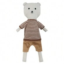 1只小熊安撫毛絨玩具 - 彩色 - 查看 7