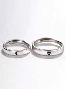 Single Ring - 銀色 - 查看 4