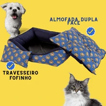 KARPPOVET Pet Bed & Crate Mat - 藍色 - 查看 5