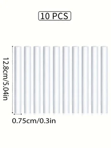 Cartouche Filtrante Universelle Pour Humidificateur, 10 Pièces, Filtre Diffuseur D'arôme Remplaçable Pour Une Qualité De L'air Et Un Confort Améliorés