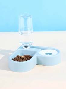 Juego De Alimentación Y Riego Para Mascotas - Celeste - Ver 6