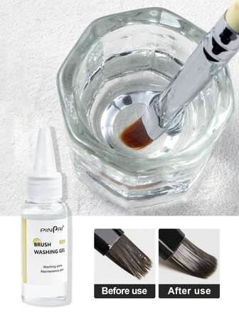 pinpai 35ml Pen Cleaner Solution, Gel Pen Wash Liquid, Suitable For Pen Nib Opening, Lubrication, Cleaning And Protection