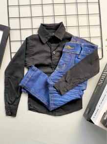 Young Boys Sets - 黑色 - 查看 1