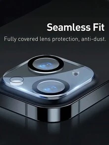 Multi-Pack Camera Lens Protector Compatible With Iphone 15/15 Pro Max, Lens Protection Glass Compatible With Iphone 11/12 Pro, Tempered Glass - Transparent Piece Of Packaging - View 2
