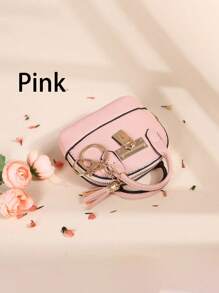 1PC Fashionable Half Circle Small Bag Leather Keychain Coin Pouch,Small Round Coin Holder Pouch As Wallet,Tassel Keychain Leather Coin Purse,Coin Pouch Keychain Men And Women,Women Coin Purse Mini Pouch Change Wallet Small Leather Holder Bag With Zipper