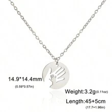 1 Miếng Của phụ nữ Thép không gỉ Mẹ & Em bé & Có thai Mẹ Dây chuyền , Tuyệt vời Qủa tặng Đối với Ngày lễ Mẹ Và Ngày lễ Tạ Ơn - loạt phim mẹ - Xem 47