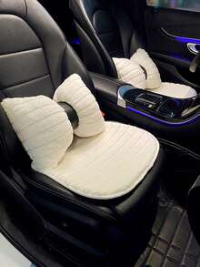 1入組汽車座墊：適用於冬季的加熱座墊，提供豐富的全季節舒適感