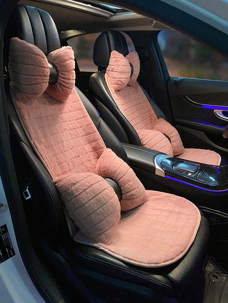 1入組汽車座墊：適用於冬季的加熱座墊，提供豐富的全季節舒適感