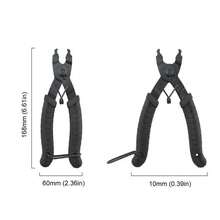 1/4入組自行車扣鉗連接工具,帶有自行車扣鉗、山地車鏈條快速拆卸鉗、鏈夾修復套裝 - 灰色 - 查看 2