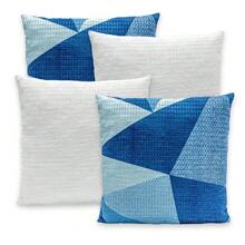 Mosaico Azul/ Branco