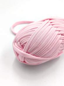 Hilo De Cinta Rosa Claro Para Bolsos, Juguetes, Zapatos, Alfombras Y Cestas De Almacenamiento Trenzados Hechos A Mano, 1 Ud.