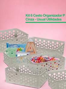 Storage Baskets - Xám - Xem 1