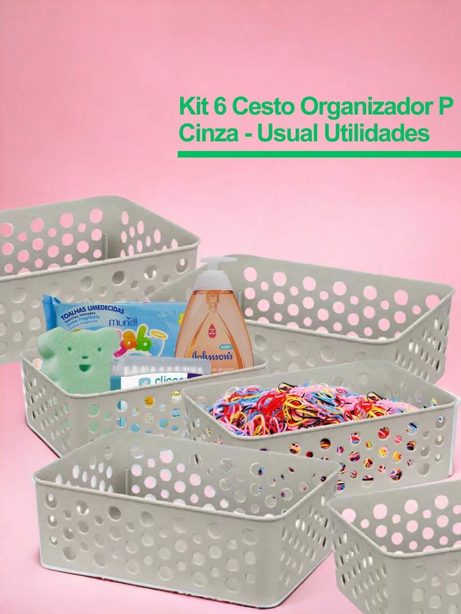 Storage Baskets - Xám - Xem 1