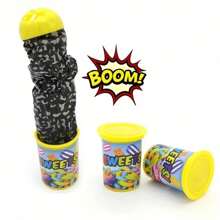 1 Pc Set Of Prank Candy Jumping Pogo Snake Toy Prank Toy - Yellow - View 1