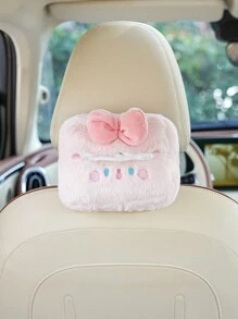 1pc Car Seat Decoration Creative Cartoon Animal Tissue Box Cover - Multicolor - View 1