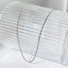 1入女士用不鏽鋼錘子&吊墜配鈦鋼鏈項鍊 - 銀色 - 查看 7