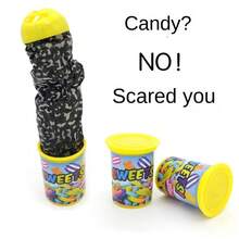 1 Pc Set Of Prank Candy Jumping Pogo Snake Toy Prank Toy - Yellow - View 2