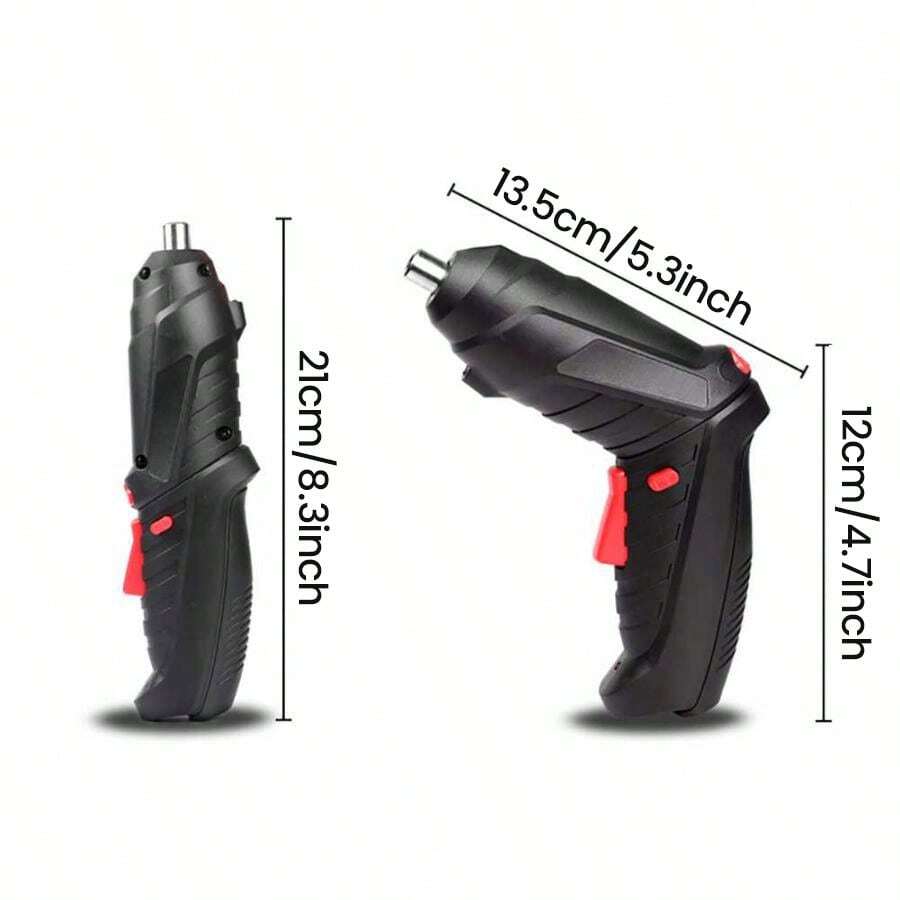 Power Cordless Electric Screwdriver Rechargeable Electronic Mini
