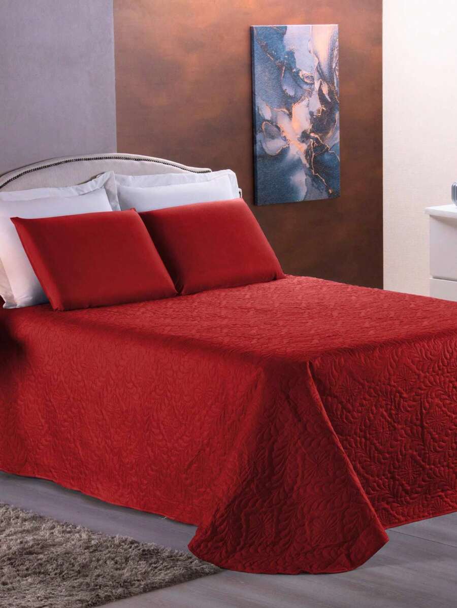 Bed Skirts - 紅色 - 查看 1