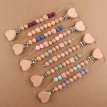 1個全新風格的兒童藝術手工軋緊夾,創意彩色矽膠珠兒童diy手工珠寶 - 紅色 - 查看 3