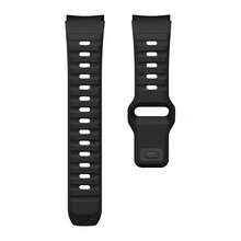 适用于三星 Galaxy Watch 6 4 Classic 5 Pro 硅胶表带 44mm 40mm 47mm 43mm 42mm 46mm 45mm 手链 Galaxy Watch6 Watch4 表带 - black - 查看 4