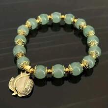 1pc Latest Ultra-Stylish Tulip Bracelet, A Deluxe And Refined Present For Valentine's Day And Daily Wear, Suitable For Party And Work - Leaf Type - View 6