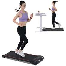 MERAX NEW Walking Pad Under Desk Treadmill For Home Office -2.5HP Walking Treadmill With Incline Bluetooth Speaker 0.5-4MPH 265LBS Capacity Treadmill For Walking Running - Wristband Remote - Black - View 4
