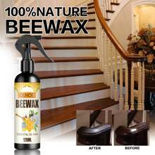 傢俱蜜蠟噴霧,為傢俱和地板提供打蠟,防水,防乾燥,耐刮擦和翻新等特性 - 1瓶 - 查看 1