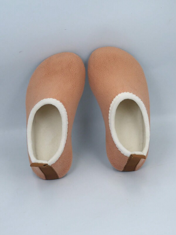 Pantofole per bambini imbottite e termiche, con suola antiscivolo morbida, scarpe invernali calde da interno per bambini piccoli e bambine, autunno inverno