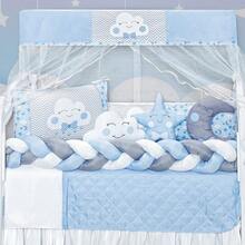 Rain of Love Baby Baby & Kid's Bedding Sets - Màu xanh lam - Xem 3
