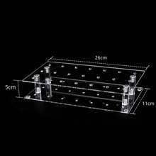 Cake Pop Holder, 1pack 21 Hole Clear Acrylic Cake Pop Stand Display For Weddings Baby Showers Birthday Parties Anniversaries Halloween Candy Decorative - Clear - View 2
