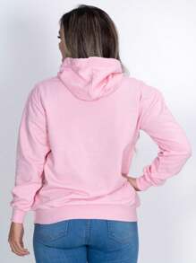 Women Sweatshirts - 淺粉色 - 查看 4