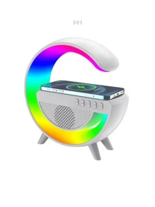 Bocina con Luz LED en Forma de G - Blanco - Ver 5