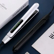 1 Miếng Mini Máy duỗi tóc & Máy uốn tóc cầm tay Tổ hợp , Ionic Kỹ thuật công nghệ , Ướt & Khô , Châu Âu và Châu Mỹ Phong cách Dụng cụ tạo kiểu tóc - trắng - Xem 2