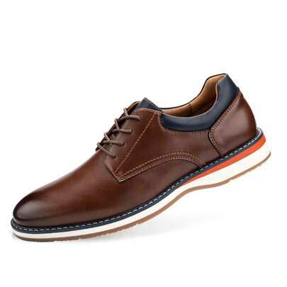Men's Casual Dress Oxfords Shoes Business Formal Derby Sneakers