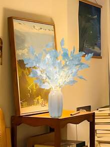 1 件/3 件仿真绿色植物 LED 灯枝家居室内客厅卧室门廊派对桌面发光温馨装饰（不含电池）