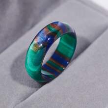 1pc Bohemian Style Rainbow Ring, Fashion Accessory Suitable For Men And Women's Everyday Wear - Colorful - View 14