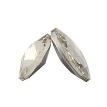 1pc 30pcs Colored Round Glass Rhinestone With Pointed Bottom, For Clothing And Jewelry Making - Painted Rose Red - View 2