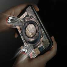 Fundas Para Dedos Plateadas Para Juegos Con Fibra Sudorproof Y Antideslizante Y De Alta Sensibilidad Para Juegos - Negro - Ver 2