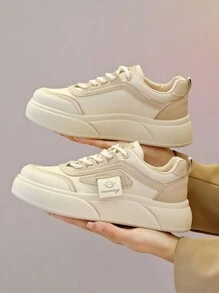 New Fashion Versatile Casual Sneakers, Personality Cute Lightweight Non-Slip Running Hiking Sports Shoes, Elegant Glamorous College Fresh Wind Sport Version Popular Women Shoes Simple Generous Casual Sports Shoes, Glamorous Retro Resort Style Retro Wind Elegant Cute Fashion Sports Shoes, Non-Slip Bottom Lightweight Comfortable Soft Bottom Casual Sports Women Shoes