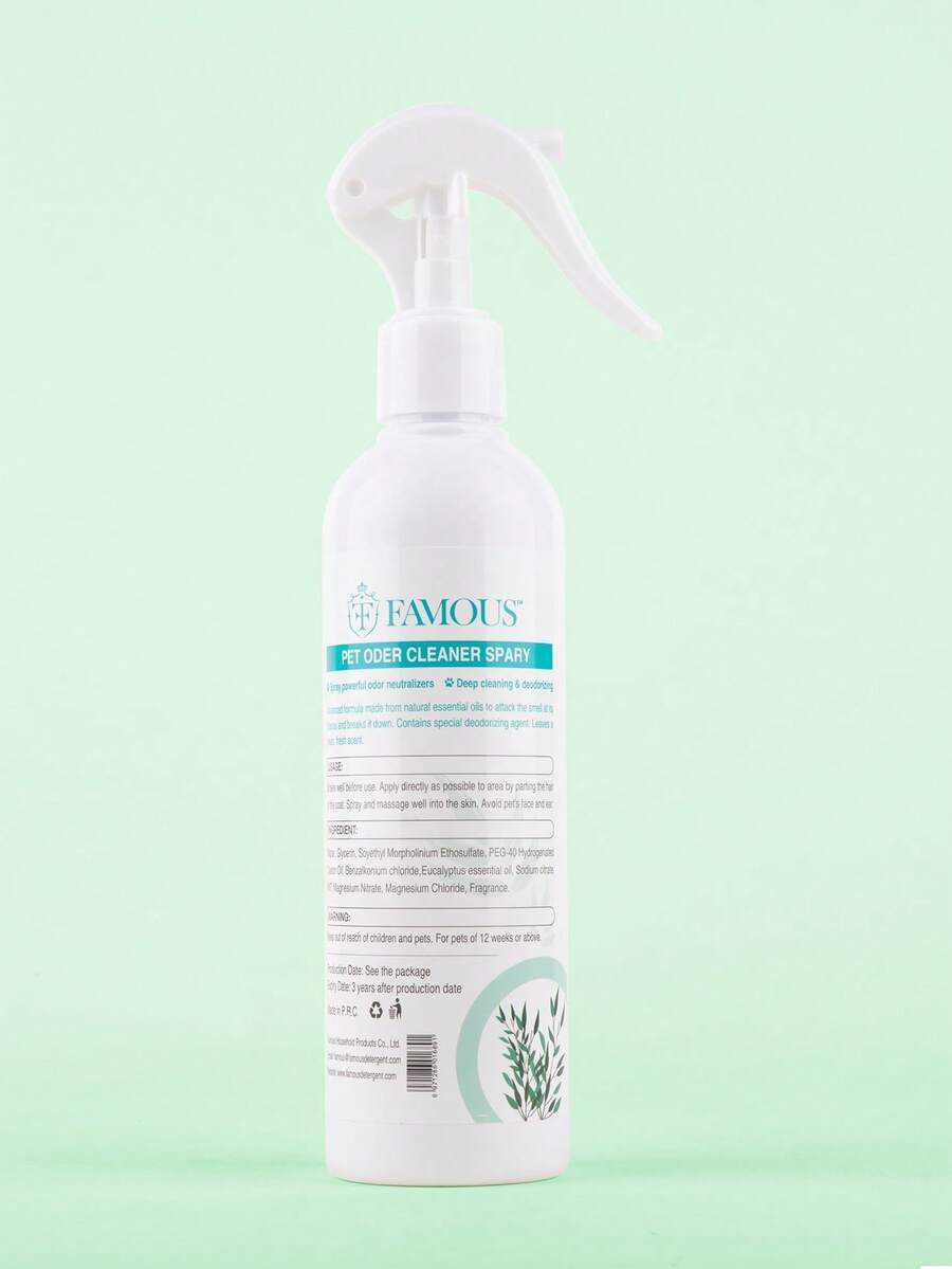 Pet Deodorizer Odor Cleaner Spray Neutralizes Strong Odors Eucalypus