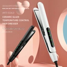 1 Miếng Mini Máy duỗi tóc & Máy uốn tóc cầm tay Tổ hợp , Ionic Kỹ thuật công nghệ , Ướt & Khô , Châu Âu và Châu Mỹ Phong cách Dụng cụ tạo kiểu tóc - trắng - Xem 8