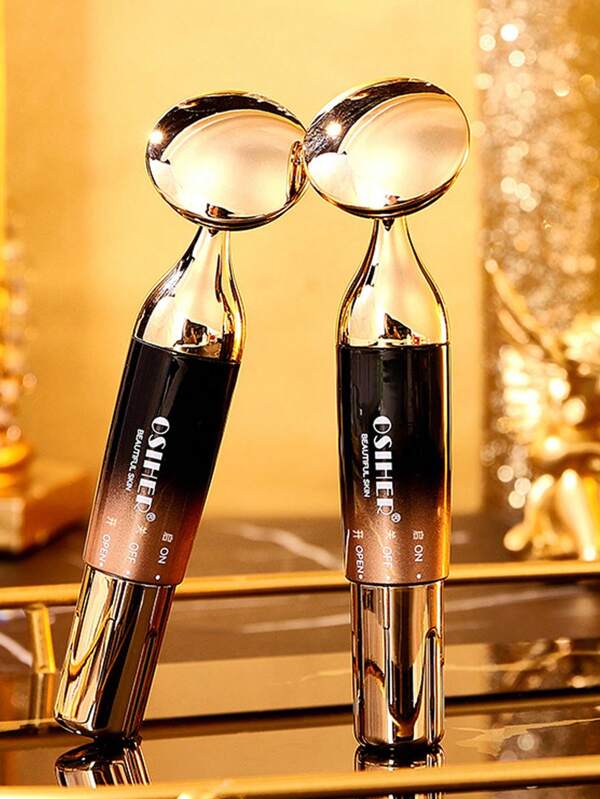Ultrasonic Facial Skin Tightening And Lifting Beauty Device, Including Neck, Eye And Face Massager, Without Battery Spa Beauty Equipment