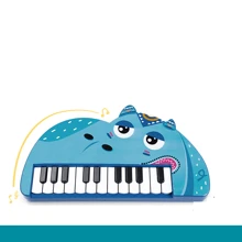 兒童鋼琴鍵盤,22鍵多功能便攜式玩具鋼琴,適用於3-8歲男孩和女孩,電子鋼琴樂器玩具（不含電池） - 彩色 - 查看 6