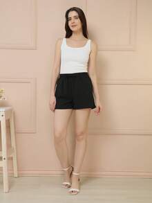 Women Shorts - màu đen - Xem 3