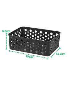 Storage Baskets - Schwarz - Übersicht 3